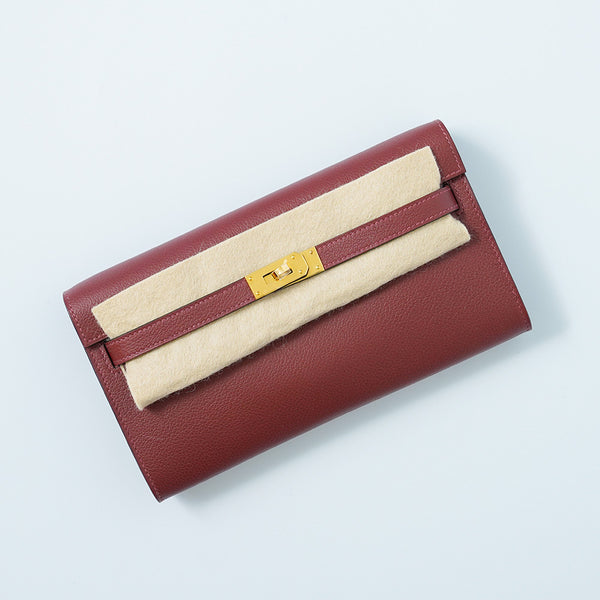HERMES| Kelly to Go Rouge H