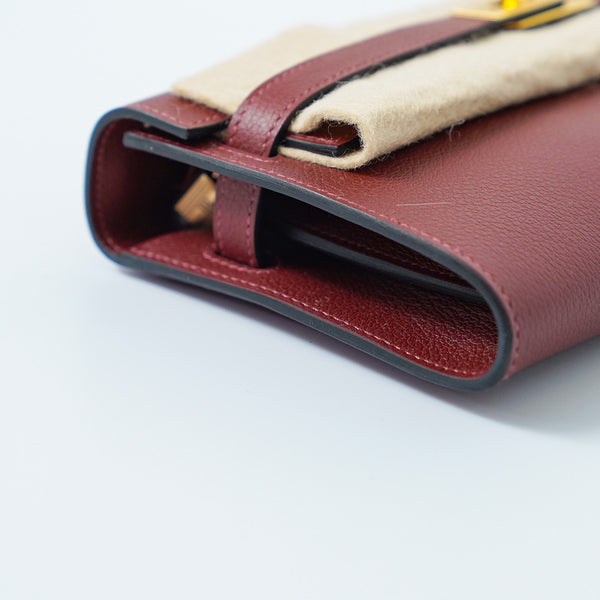 HERMES| Kelly to Go Rouge H