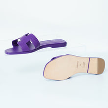 HERMES Oran Sandals | Violet Majorette