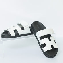 HERMES Chypre  Sandals |White