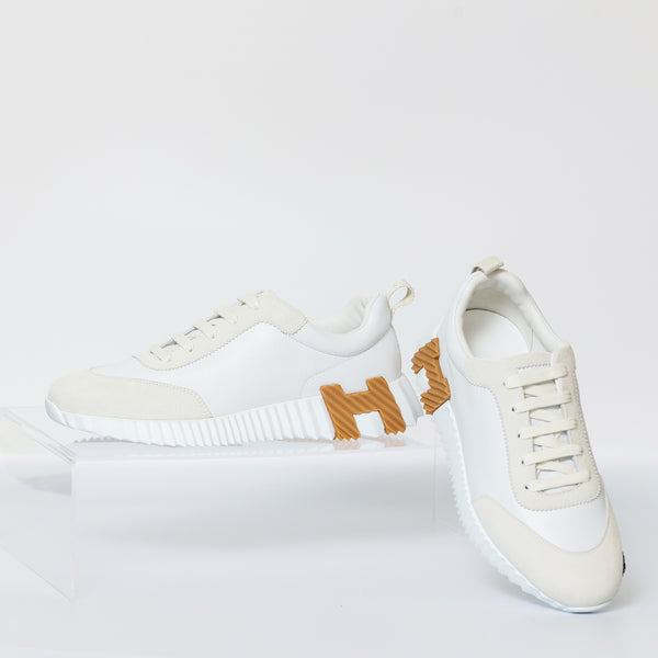 HERMES Bouncing  women Sneakers |White