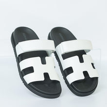 HERMES Chypre  Sandals |White