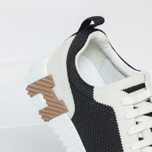 HERMES Bouncing Women's Sneakers |White & Black