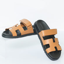 HERMES Chypre Sandals |Gold