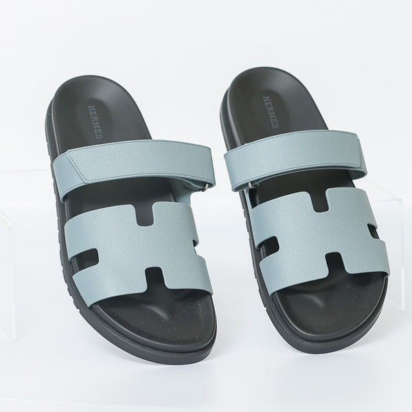 HERMÈS Chypre Sandals| Grey Antarctique