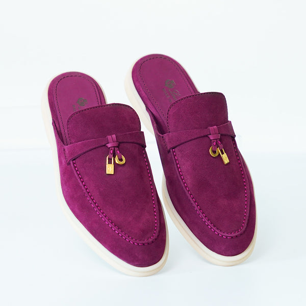 Loro Piana Charms Walk Babouche Loafers