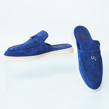 LORO PIANA BABOUCHE BLUE