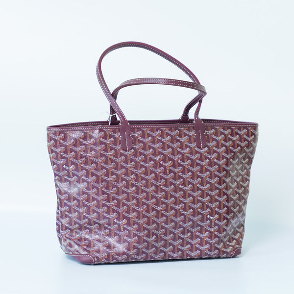 Goyard Saint Louis Tote Goyardine PM Bordeaux