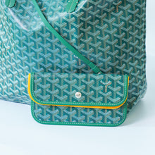 Goyard Saint Louis Tote Goyardine PM Green