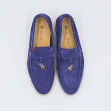 LORO PIANA Summer Charms  Loafers |Purple