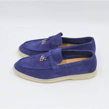 LORO PIANA Summer Charms  Loafers |Purple