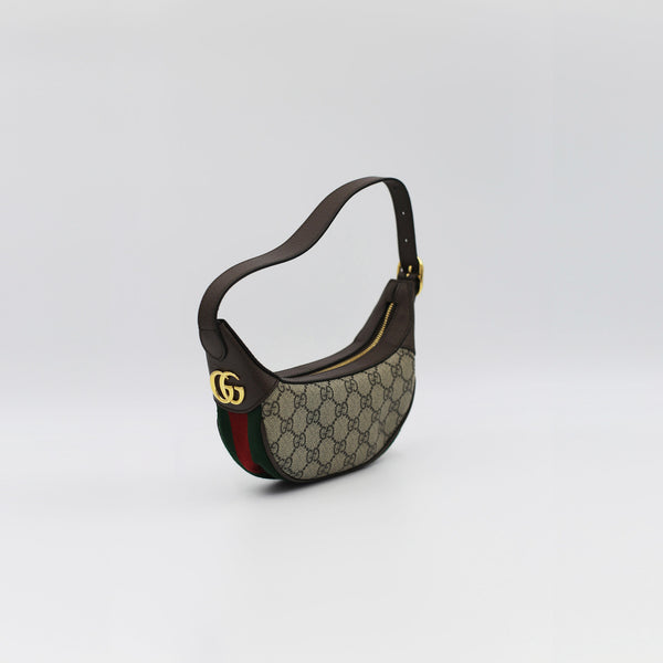 GUCCI Ophidia Mini GG-Supreme Canvas Shoulder Bag